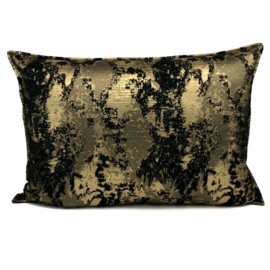 Esperanza Deseo ® kussen - Zwart met goud, Galaxy ± 50x70cm