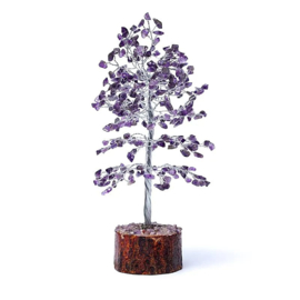 Edelsteenboom amethist – ±23 cm