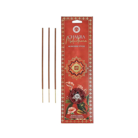 Wierook Muladhara chakra – Den & cederhout – 40 stokjes