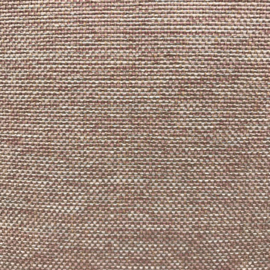 Esperanza Deseo ® kussen - Linnen meubelstof met fijne lus - Taupe met zacht roze ± 60x60cm