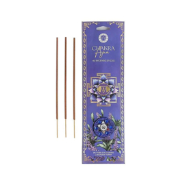 Wierook Ajna chakra – Lavendel Tierra – 40 stokjes