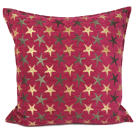 Esperanza Deseo ® vloer/lounge kussen - Starfish hard roze ± 70x70cm