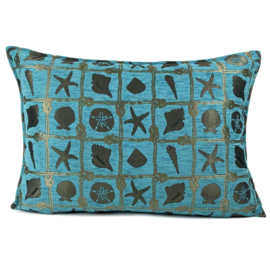 Esperanza Deseo ® kussen - Beach, turquoise ± 50x70cm