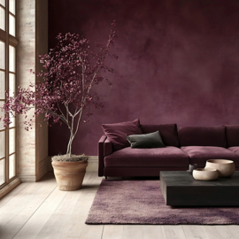 Aubergine - Plum – Mauve - Paars - De Kleuren van Warmte en Luxe in je interieur