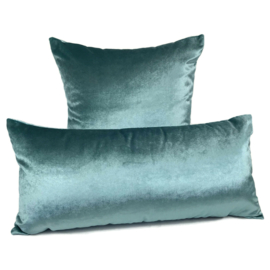 Esperanza Deseo ® kussen - Velvet, jade groen ± 30x60cm