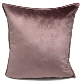 Esperanza Deseo ® kussen - Velvet, oud roze ± 45x45cm
