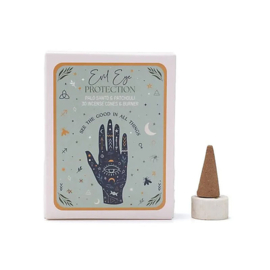 Celestial Magic - Evil Eye Protection - Wierookkegels – 30 g
