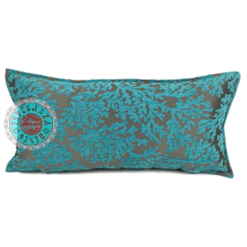 Esperanza Deseo ® kussen - Koraal takken turquoise ± 30x60cm