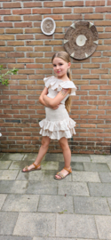 Ruffle set | Beige