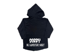 Vest | Sorry ik luister niet
