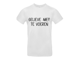 Heren shirt | Gelieve niet te voeren