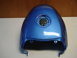 ZX400-L1, 1991 Tank - Comp - Fuel, M.Blue Gitane nos