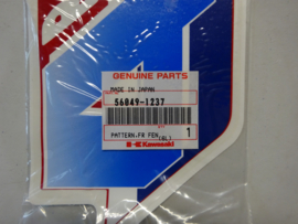 KLF300-C2, 1990 Pattern, FR Fender, LH, For Red nos