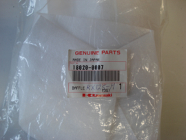 KX125-M2/M3/M6F/M7F/M8F, 2004 T/M 2008 Baffle nos