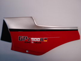 GPZ900-A2, 1985 Cover - Side, LH, Black / Red / Silver nos