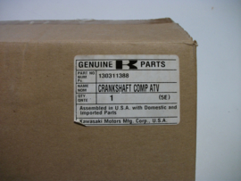 KLF300-B1 T/M B18, 1988 T/M 2005 Crankshaft - Comp nos