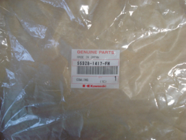 ZX1200-A1, 2000 Cowling, LWR, LH, Ebony / Green nos