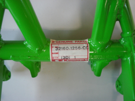 KX250-J2, 1993 Frame - Comp, FR, F.L.Green nos