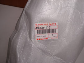 KDX200-E1, 1989 Muffler - Assy nos