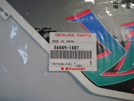 KL250-D8/D9/D11, 1991/1992/1994 Pattern, Fuel Tank, LH nos