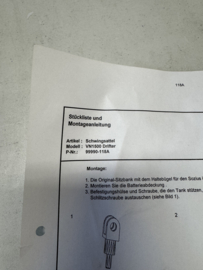 VN1500-J1/J2, 1999/2000, Solo Seat nos