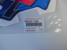 KDX125-A2, 1991 Pattern, Shroud, RH nos