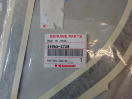 JS750-C5, 2002 Pattern, Engine Hood, RR, LH nos
