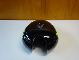 W800 2011 t/m 2016 Tank - Comp - Fuel, Ebony / Mint Green
