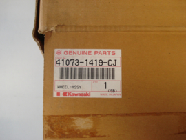 KR250-B2, 1989 Wheel-Assy, RR, L.Green nos