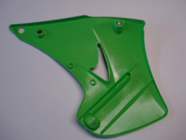 KX125-M1/M2 & KX250-M1/M2, 2003/2004 Shroud - Engine, LH, L.Green nos