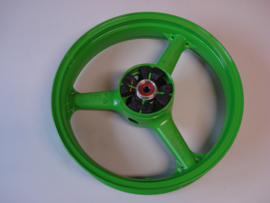 KR250-B2, 1989 Wheel-Assy, RR, L.Green nos