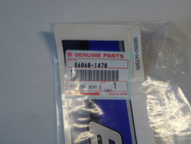 ZX600-C6 T/M C9, 1993 T/M 1996 Pattern, Seat Cover, RH nos
