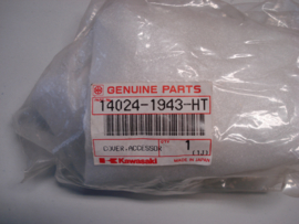 EX250-H1/H2, 1990/1991 Cover, Accessory, RH, M.O.Silver nos