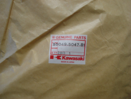 KLE500-A1, 1991 Cowling., Side, LH, F.Red nos