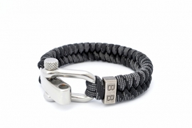 BB Paracord Essential | Black/Grey Camo