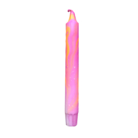 MARBLE CANDLE | HOT FLAMINGO | 1PCS