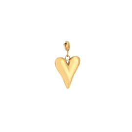 CHARM HEART | RVS GOLD