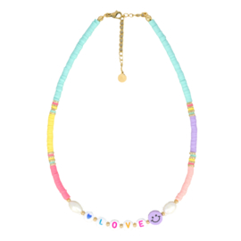 SURF NECKLACE | MULTICOLOR BLOCK | SUMMER/LOVE