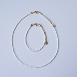 NECKLACE | MINI PEARL | RVS SILVER/ GOLD