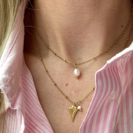 PEARL | RVS SILVER/GOLD