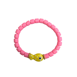 RUBBER BEADS BRACELET | FISH