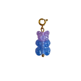 CHARM BEER | PURPLE/BLUE | RVS SILVER/GOLD