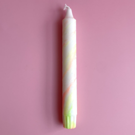 MARBLE CANDLE | RAINBOW | 1PCS