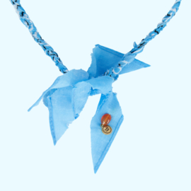 BANDANA NECKLACE | BABY BLUE