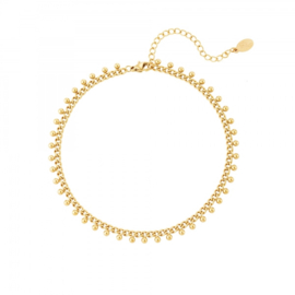 ANKLET | DOTS | RVS GOLD