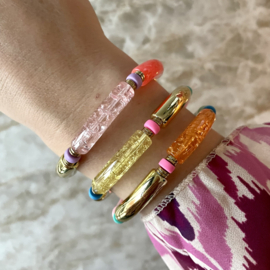 TUBE BRACELET | MULTICOLOR PINK