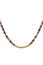 NECKLACE | FLAT STONES | MULTICOLOR