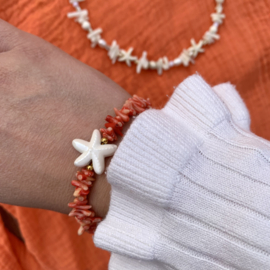 BRACELET | STARFISH | CORAL