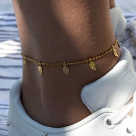 ANKLET | MINI FEATHER | RVS