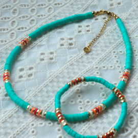 SURF NECKLACE | TURQUOISE